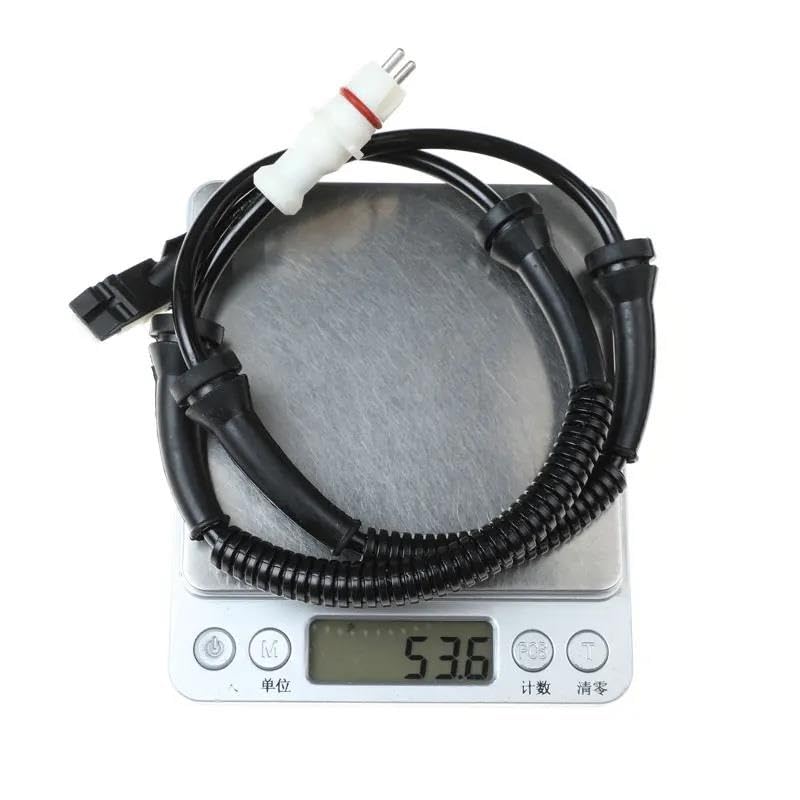 ESPYN Sensore velocità Sensore di velocità ABS Anteriore Sinistro e Destro per Opel per Vauxhall per Vivaro 93192439 Sensore velocità Rotazione(Anteriore Destro)