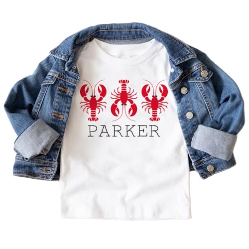 Personalized Cajun Crawfish Shirt - Custom Kids Name Crawdad Louisiana Bayou Crawfish Boil Outfit - Boho Natural Toddler Youth Graphic Tee2