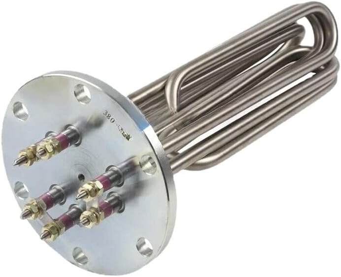 1pcs 380V Steaming Machine Flange Heating Element Electric Heater Tube 140mm (27KW)