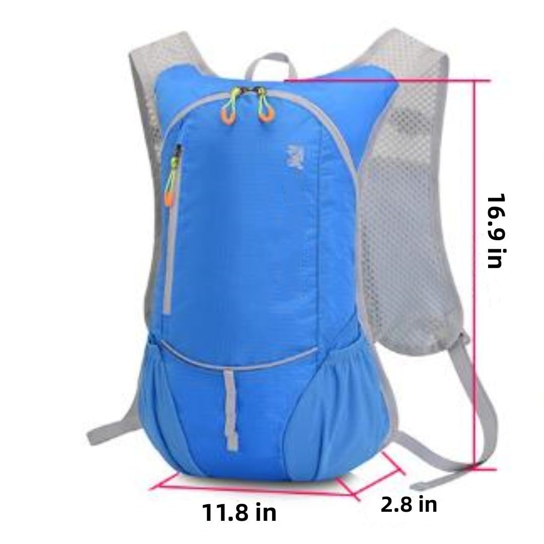 Zaino Leggero Da Idratazione Kamcycle 5L Per Corsa E Trekking - Porta Telefono E Tasche Multiple (Senza Sacca)
