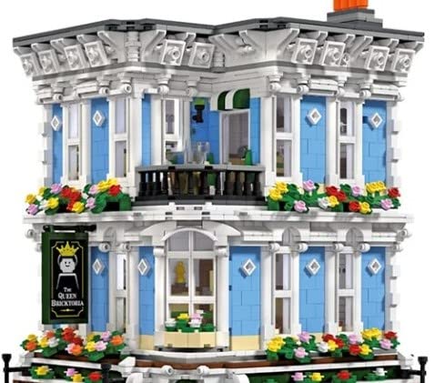 General Jim's Streetview The Queen Bricktoria Building Blocks Bricks Highly Detailed Three Level Moc Building Model Kit Playset For Teens And Adults #TOP7