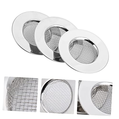 Colador para fregadero 3 piezas acero inoxidable miniatura 3