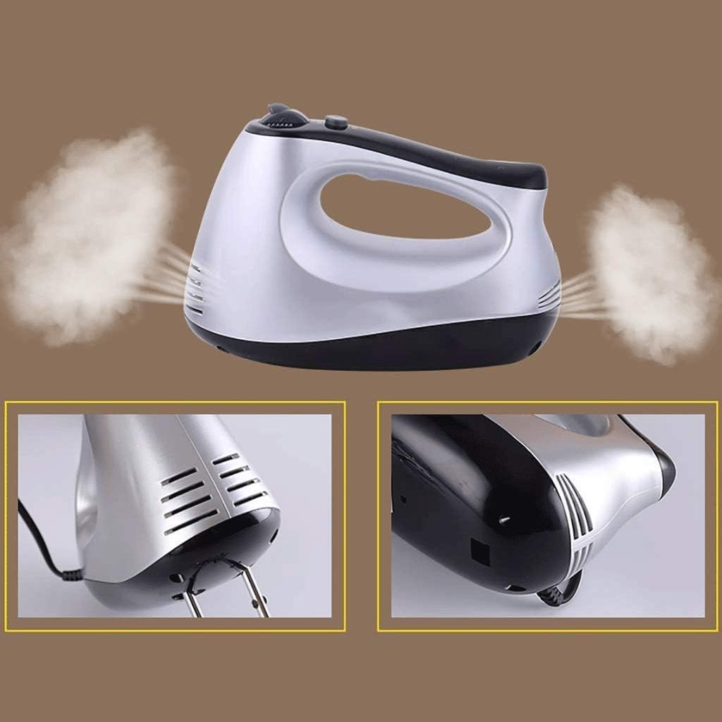 Hand-held/Desktop Dual-use Electric MiPB9rrless Steel Bowl, 5-Speed Adjustment, Copper Core Motor, Durable Egg Beater