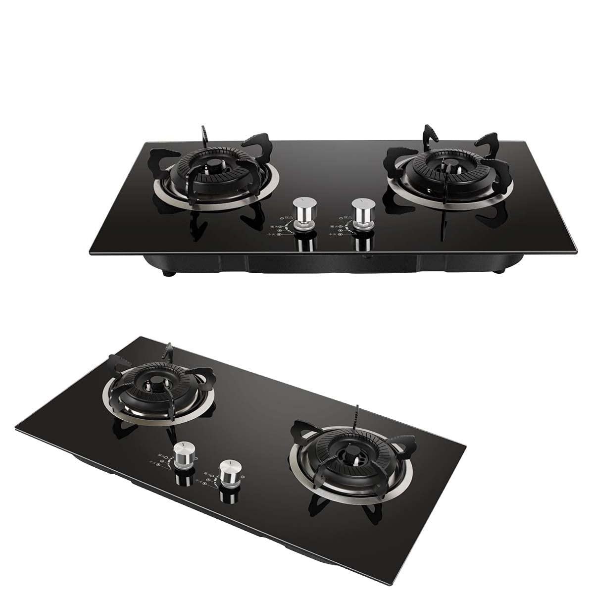 Buy Soniker 28 Inch Cooktop 2 Burners Stove Hob Stovetop B01 Steel