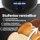 Clatronic® 4 Scheiben-Toaster | mit Brötchenaufsatz | Langschlitztoaster mit Auftau-/Aufwärm-/Schnellstoppfunktion | für Toastbrötchen & Fertigwaffeln | TA 3802 schwarz