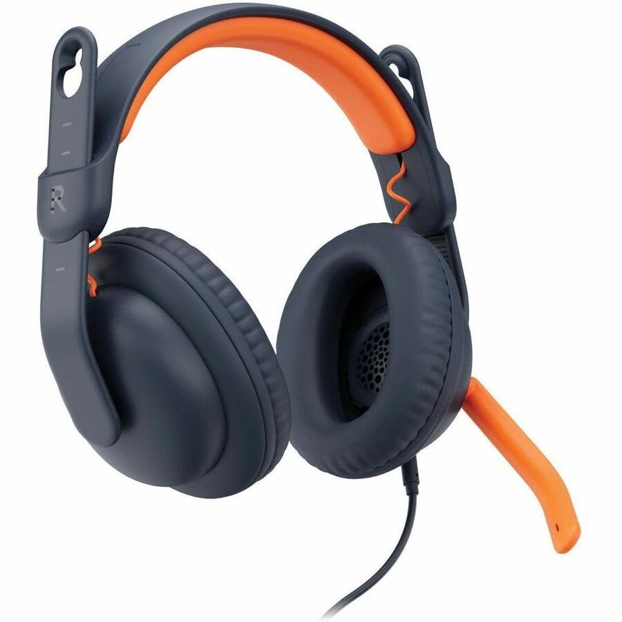Image of Logitech Zone Learn On-Ear Wired Headsets for Learners, Comfortable and Adjustable fit for Kids, Replaceable Accessories, Mic, USB-C for Windows /macOS /iPadOS /Android /Mobile