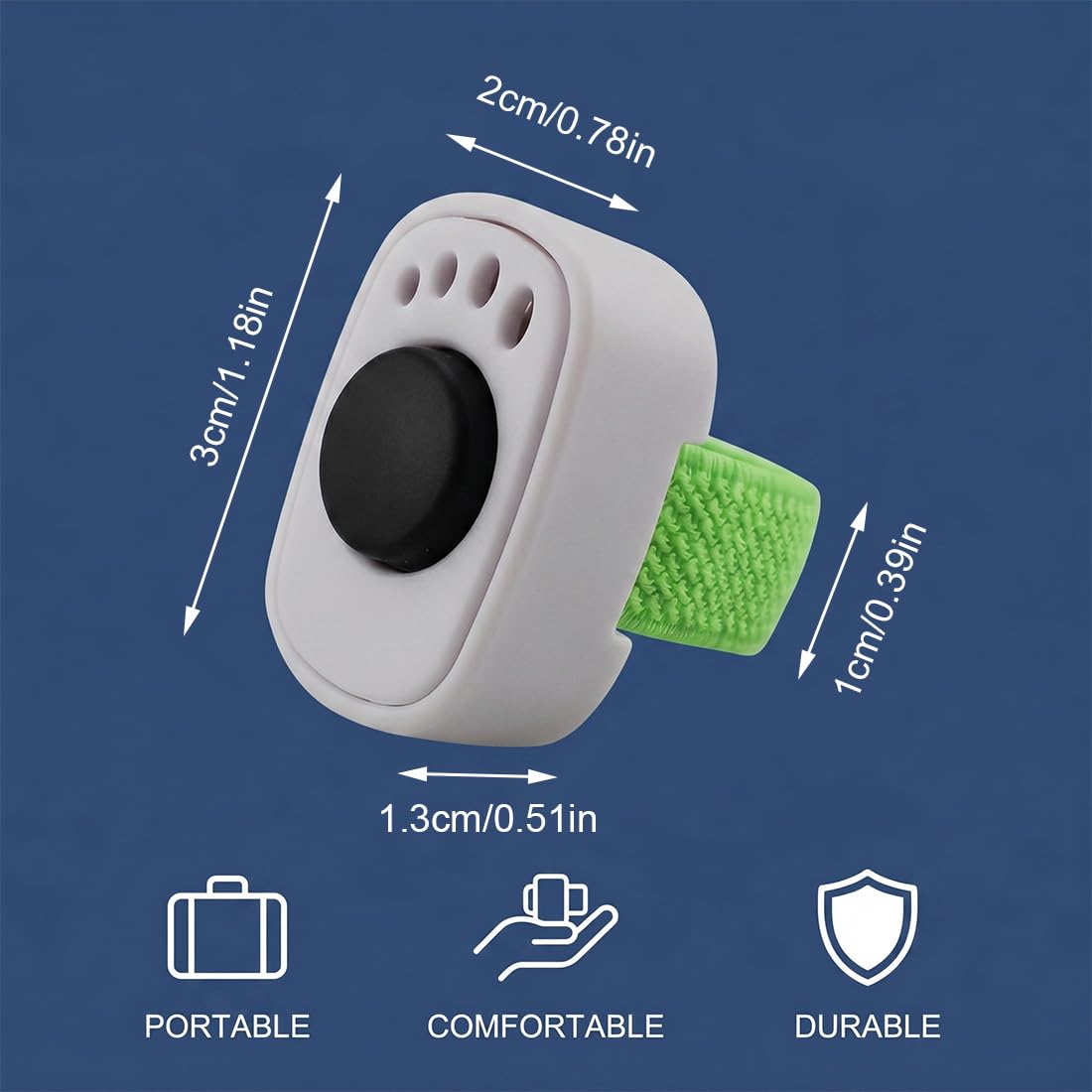 GXGM 3 Pezzi Clicker per Cani e Gatti con Anello per Dita Pratico Accessorio per Addestramento Set Clicker per Cani addestramento, Gatti e Cavalli, Pratico e Compatto