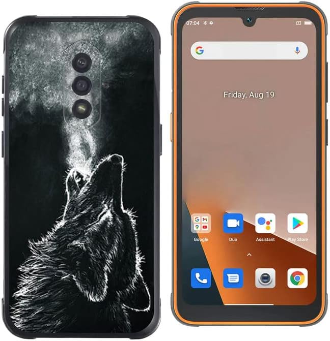 Case for Blackview BV5200 Pro, KJYF Shockproof Bumper Cover 360° Drop Protection Case Full Body Ultra-Thin Soft Silicone Fashion Phone Case for Blackview BV5200 Pro (6.1") - Cute Yawn