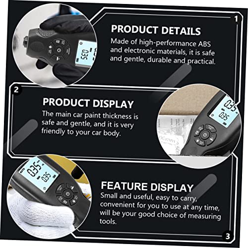 Medidor digital de espesor de pintura para autos Luxshiny miniatura 3
