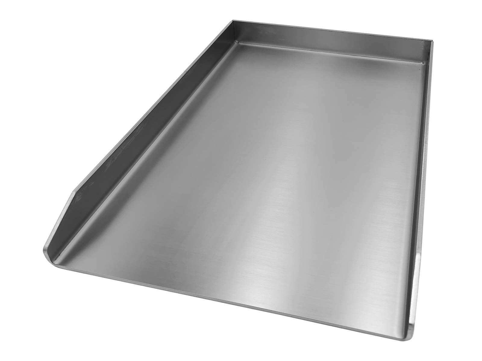 Plancha/piastra in acciaio inox, per barbecue, in diverse misure (330 x 275 mm per Broil King)