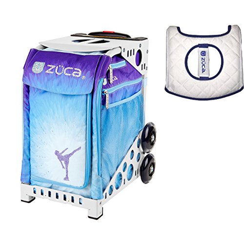 ZUCA Sport Bag - Ice Dreamz with Gift Seat Cover (White Frame)
