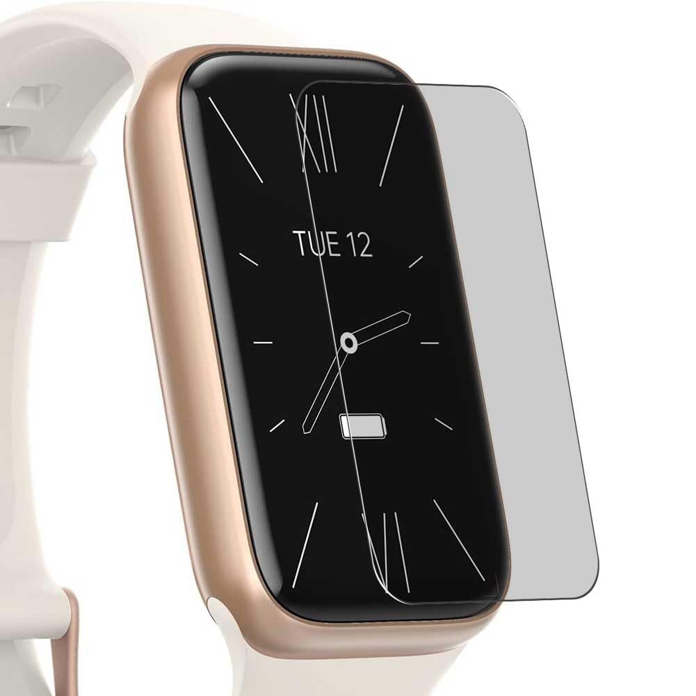 Puccy Privacy Screen Protector, compatible with Lilety BingoFit Smart Wristband 3 1.47" Smart Watch smartwatch Anti Spy Film TPU Guard （ Not Tempered Glass Protectors ）