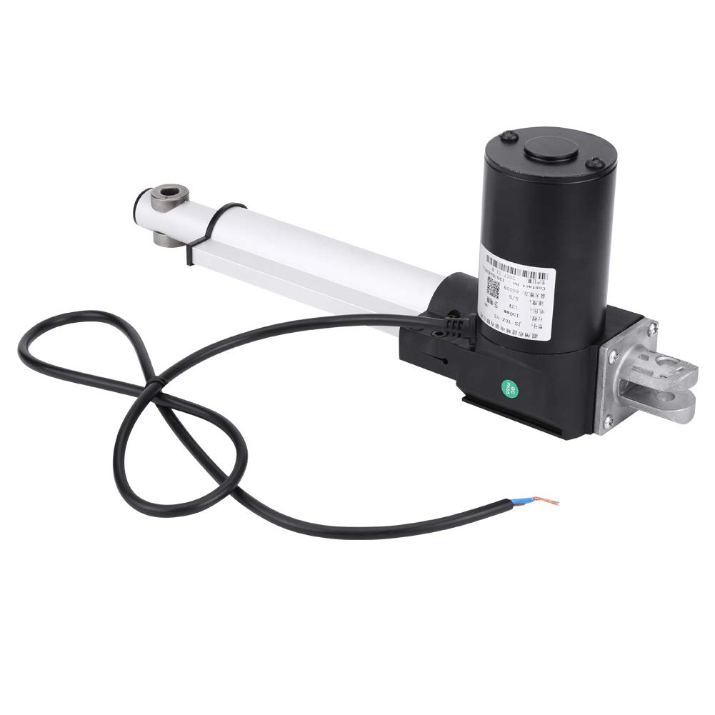 12V Actuador lineal Dominio pesado DC 6000N/4000N 150 mm Motor de accidente cerebrovascular de 6 pulgadas, de elevación industrial eléctrica, varillas de empuje de