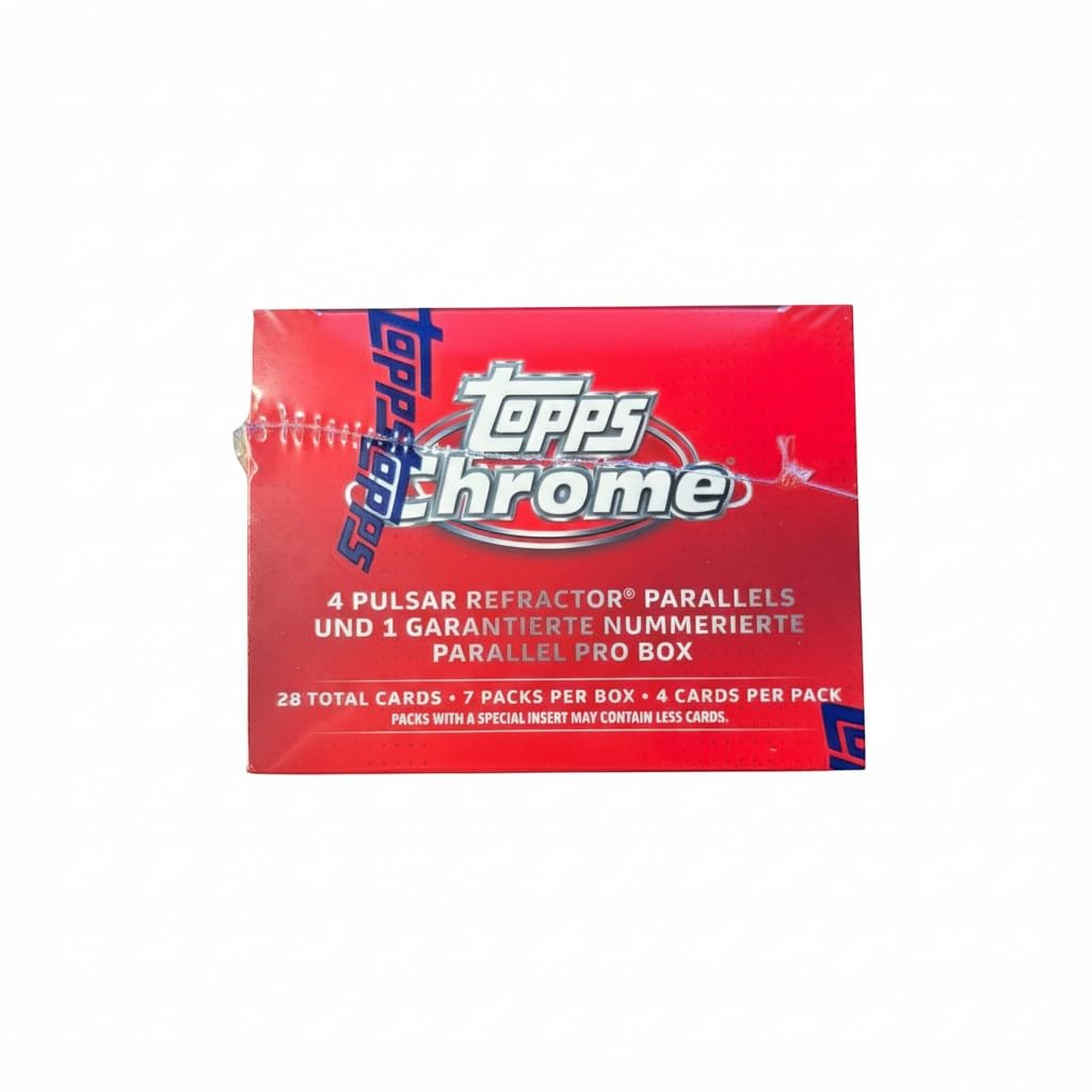 Topps Chrome Bundesliga 2025/26 - Value Box Fussball Saison 2026 Sammelkarten NEU & OVP