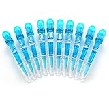 10pcs/set Multicolor Croc Clips Transparent Plastic Hairdresser Clips Hair Styling Sectioning Barrettes Non Slip Alligator Clips Salon DIY Accessories Hairpins for Women and Girls(10pcs-Blue)