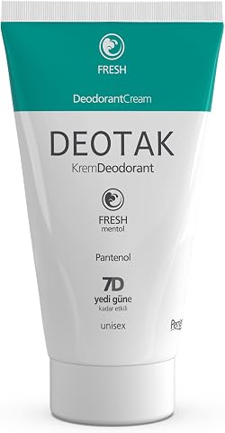 Deotak Mentol Ferahlığı 7 Güne Kadar Etkili Krem Deodorant 35 ml