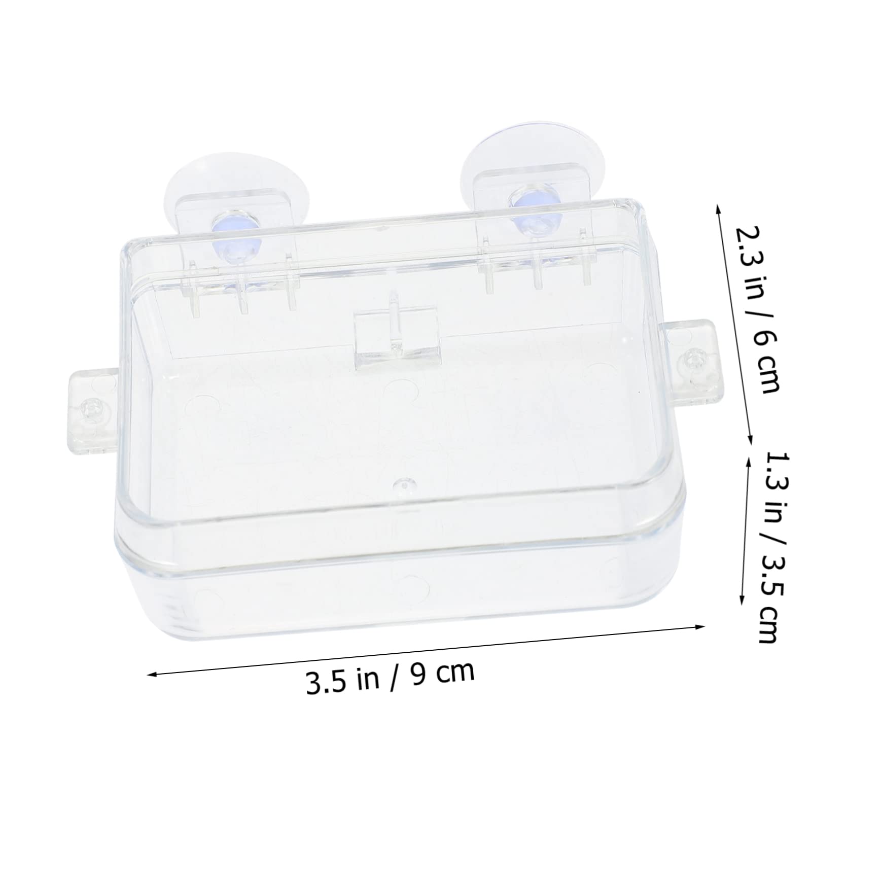 BESPORTBLE 6 Pezzi Mangiatoia per Rettili Fuga Ciotola per Rettili Lucertola-Piatto di Fuga Mangiatoia per Cibo per Pesci Rettili Sporgenza Accessori per Rettili Terrari Piatto Multifunzione