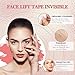Yviso Face Lift Tape, Face Lift Tape Invisible, Face Tape Lifting Invisible, Face Tape Instantly Lifts Sagging Skin Around The Face, Hides The Double Chin and Creates A v-Shaped Face-60pcs