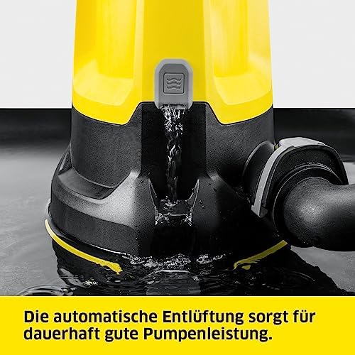Bild 5 - Kärcher SP 9.000 Flat flachsaugende Tauchpumpe, Fördermenge: 9.000 l/h, Eintauchtiefe: max. 7 m, für Schmutzwasser mit Partikeln bis zu einer Größe von 5 mm, Restwasserhöhe: 1 mm, Druck: 0,6 bar