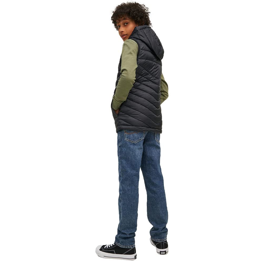 JACK & JONES Jjehero Bodywarmer Hood SN Jnr Giacca Trapuntata Bambini e Ragazzi