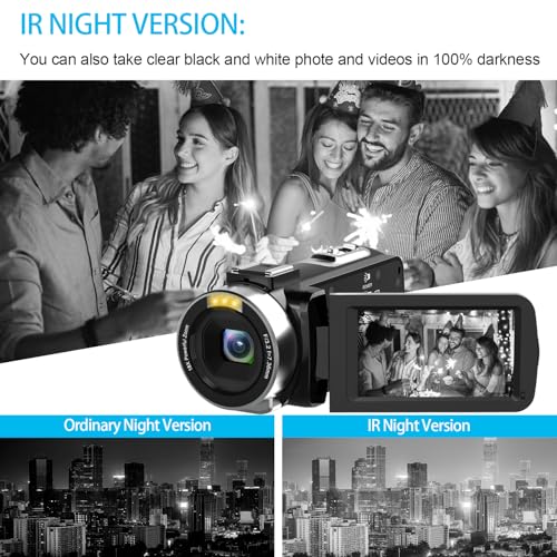Hojocojo 4K Night Vision Video Camera