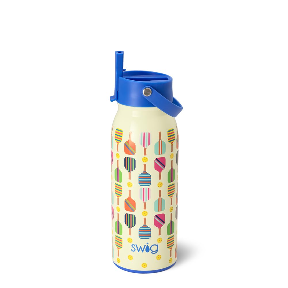 Swig Life 36oz Insulated Water Bottle, Travel Water Bottle with Straw and Lid, Cup Holder Friendly