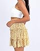 Alelly Women's Summer Cute High Waist Ruffle Skirt... #2