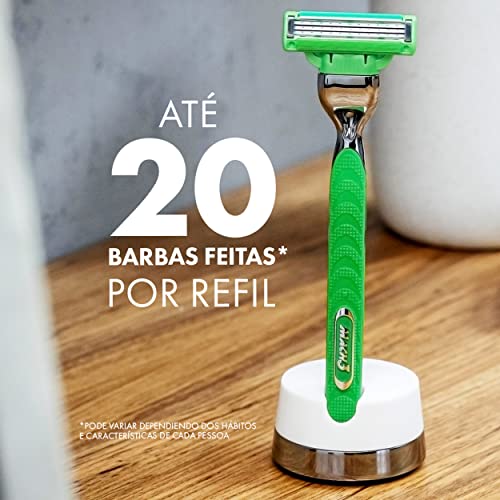 Carga para Aparelho de Barbear Gillette Mach3 Sensitive 4 unidades