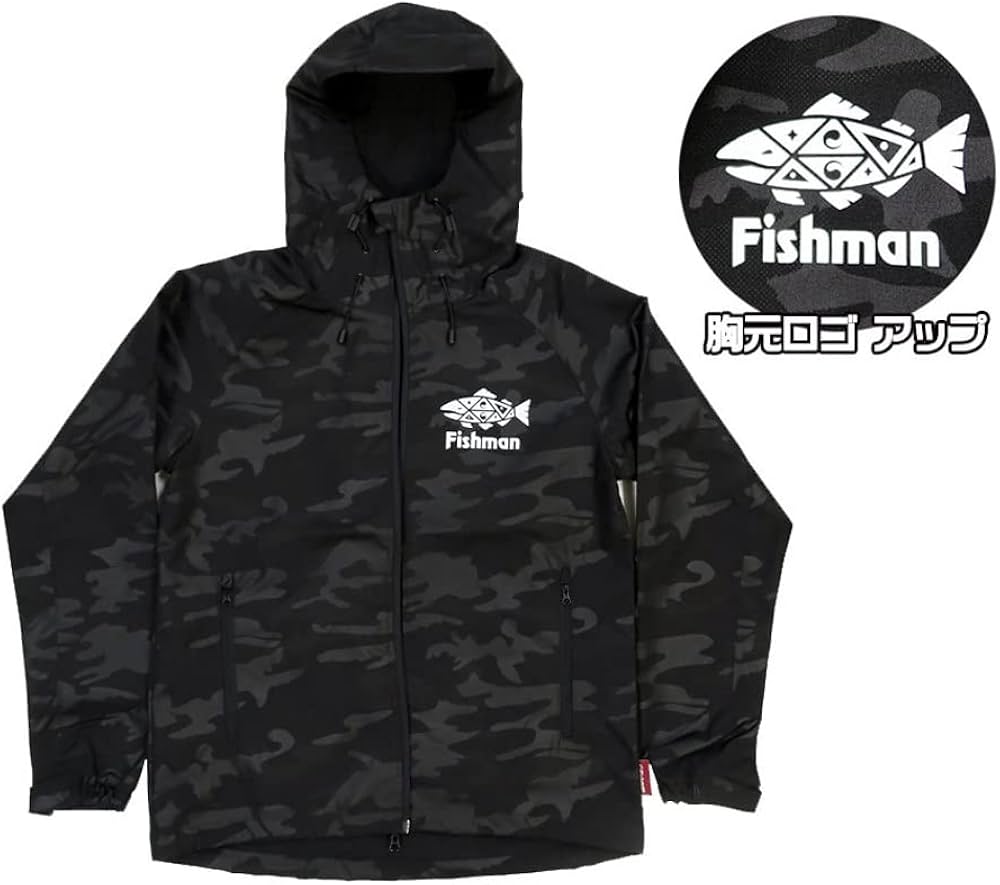 Amazon | FISHMAN(フィッシュマン) AP-00236 シェルジャケット