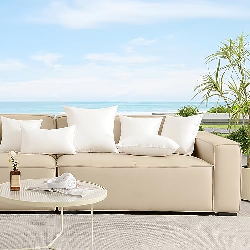 Oubonun24x24outdoorpillowinsertspackof2squarewaterproofthrowpillowdecorativethrowpillowsinsertforcouchsofabedpatiofurniturewhitepillows  Urban Country Home Decor Oubonun 24×24 outdoor pillow inserts pack of 2 square waterproof throw pillow decorative throw pillows insert for couch sofa bed patio furniture white pillows  urban country home decor