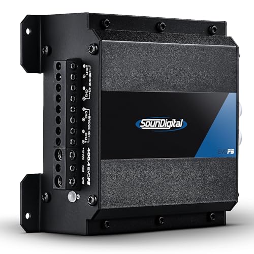 SounDigital EVOPS Power Sports 400.4-4 Ohm 4-Channel 400W RMS Weather Proof Amplifier