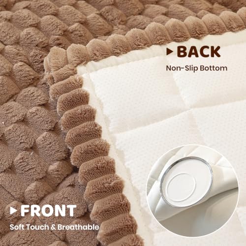 Royhom Fuzzy Couch Cover for Dogs, Soft Cozy Pet Sofa Protector Washable by Royhom - Used condition - Image 5