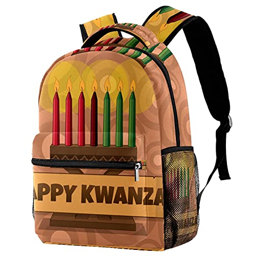 Sac à dos de voyage Kwanzaa de qualité supérieure aux finitions vintage