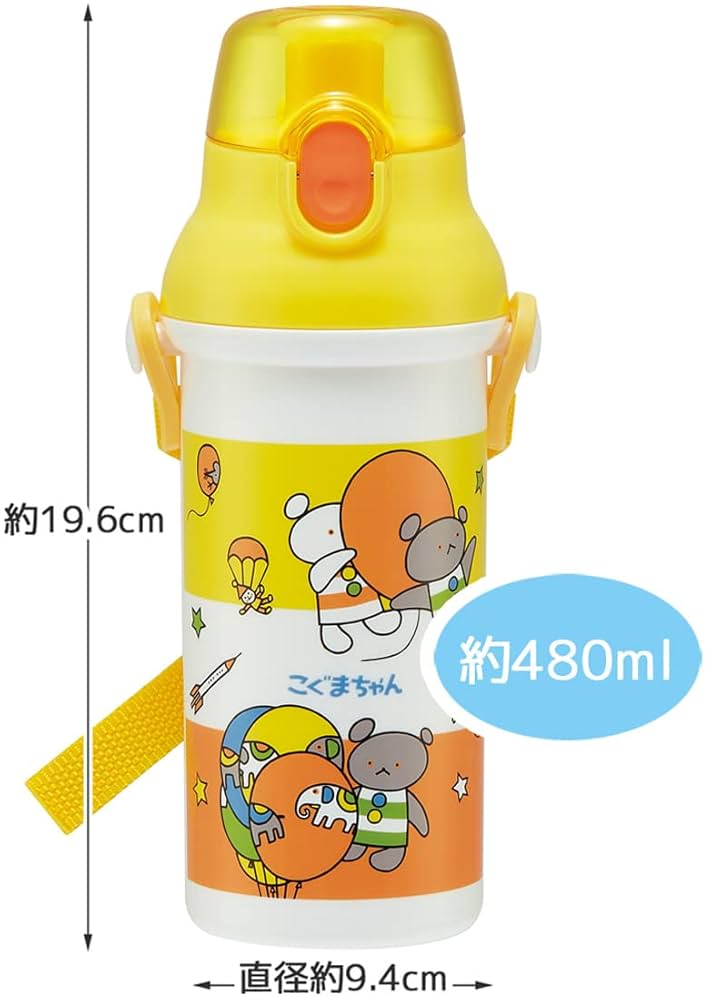 Amazon｜スケーター(Skater) 子供用 プラスチック 水筒 480ml