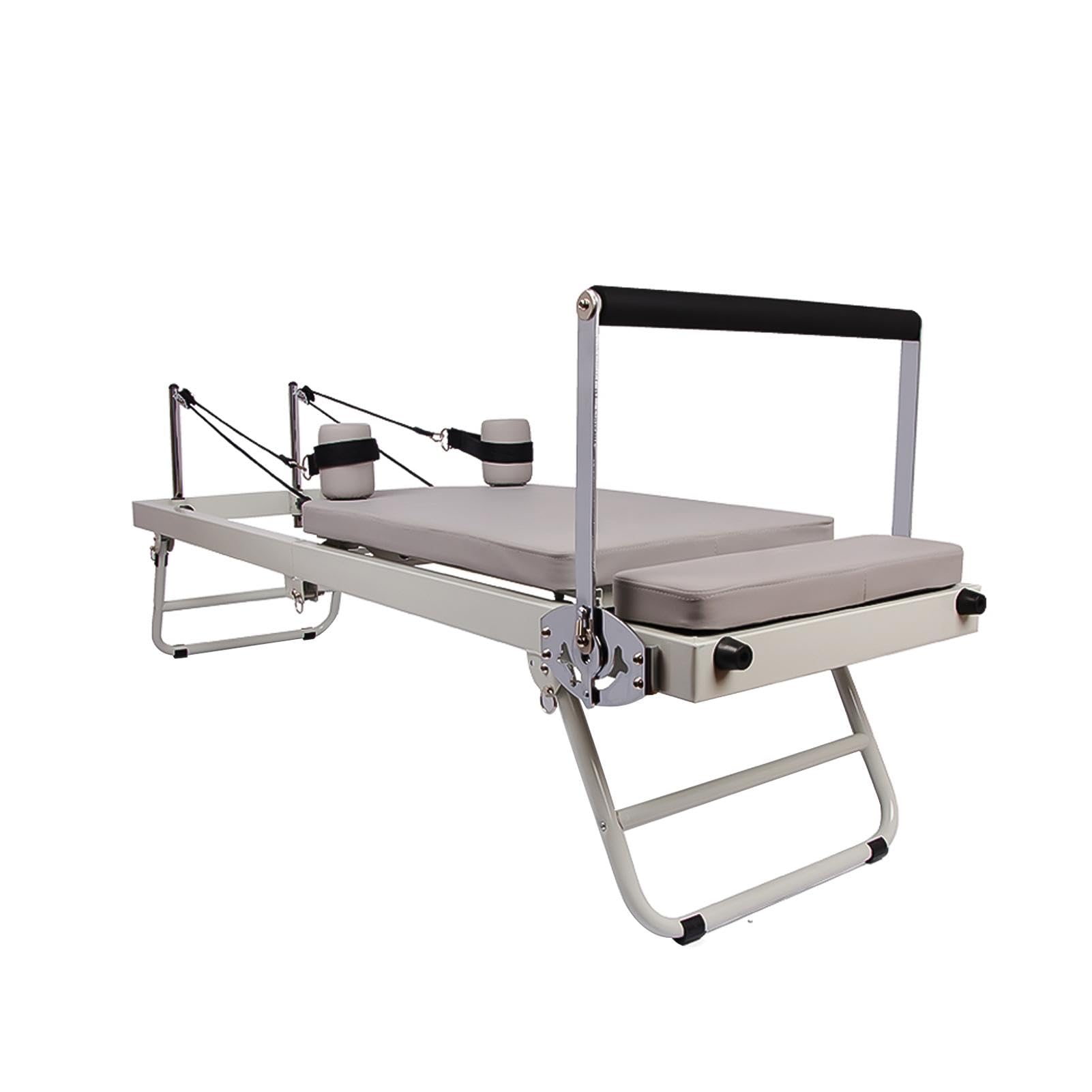 Macchine per pilates per uso domestico, tavolo per pilates per allenamenti a casa | Riformatore portatile di Pilates | Attrezzatura per l'allenamento principale pieghevole sul posto di lavoro con capa