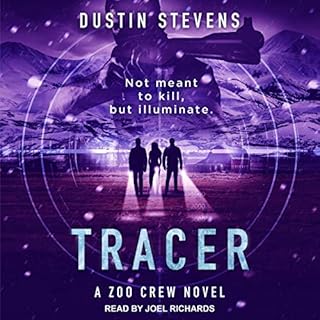Tracer Audiolibro Por Dustin Stevens arte de portada