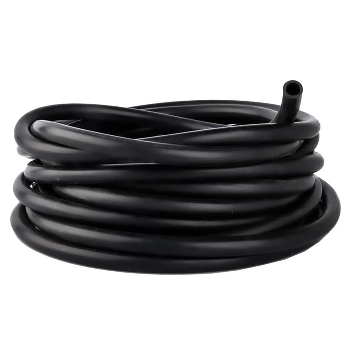 Tubo flessibile in silicone, tubo in gomma nera da 1 metro per pompa d'aria per acquario con diametro interno da 1 mm-10 mm