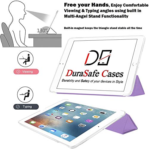 Image of DuraSafe Cases for iPad Pro 9.7 inch 2016 Protective Case A1673 MLMP2HN /A MM172HN /A MLMN2HN /A MLMQ2HN /A A1674 A1675 MLMW2HN /A MLMX2HN /A MM192HN /A MLMV2HN /A MLN02HN /A MLMY2HN /A MLN12HN /A - Purple