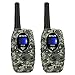 Price comparison product image Retevis RT628 Kids Walkie Talkies, Rechargable Long Range 8CH for 3-12 Years Old Children, Toy Gifts for Camping Outdoor Adventures (1 Pair, Camouflage)