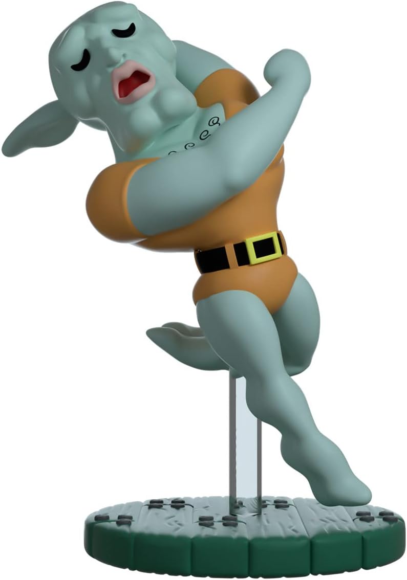 Youtooz Falling Handsome Squidward, 4.7 inch Collectible Figure, Spongebob Squarepants Collection Based on TV Series Spongebob Squarepants