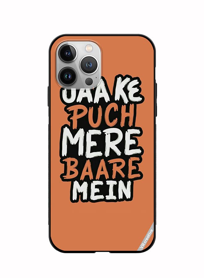 VR Creative Protective Case Cover For Apple Iphone 12 Pro Max Kaide Mei Design Multicolour