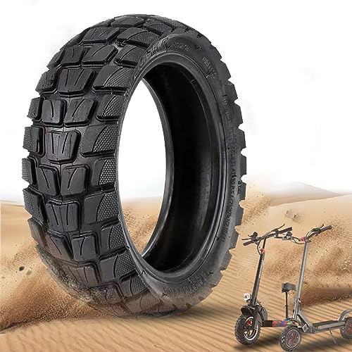 GLDYTIMES 10x2.75-6.5 10 Inch Off-road Rubber Outer Tire for Speedway 5 Dualtron 3 Hover-1 Alpha JOYOR S Hiboy Titan PRO Electric Scooter Thickened Explosion-Proof Shockproof Super-Grip
