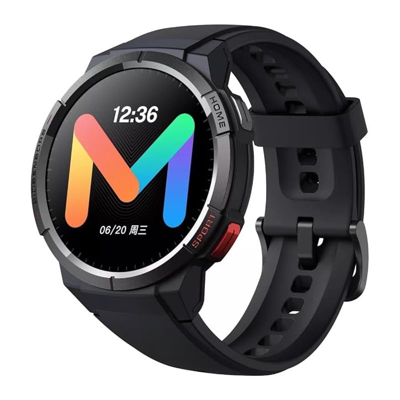MIICAMNew Mibro Xiaomi GS - Smartwatch Black, One Size Orginal