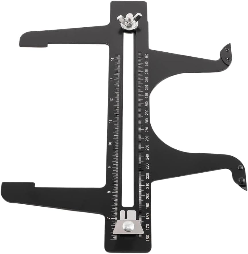 Brake Resetting Gauge With Knurled Knob 6 5 To 14 25 Inch Accurate Measurement Compatible With