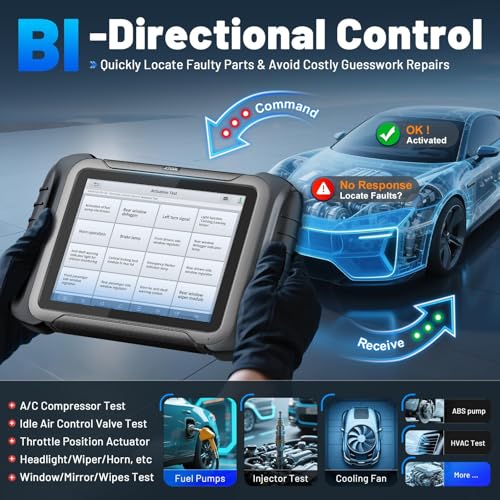Image of XTOOL D8S Bidirectional Scan Tool: 2026 AI-Assisted OBD2 Scanner