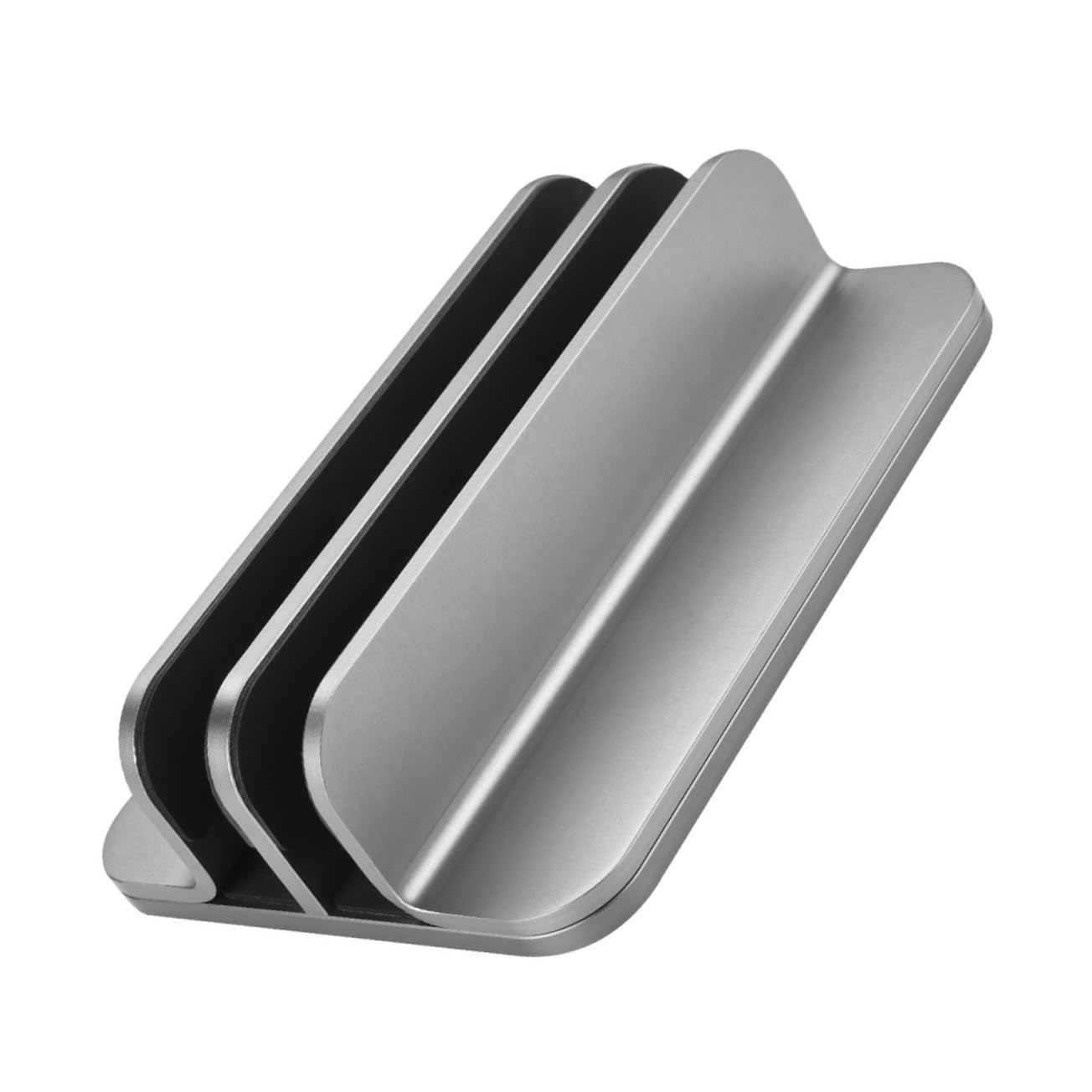 Supporto Verticale per Laptop da Scrivania a Doppio Slot