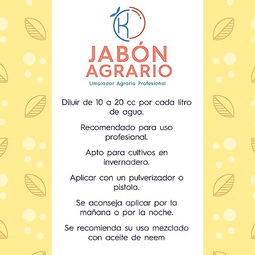 PLANTAWA Pack Ahorro Jabón Potásico 1L + Aceite de Neem 250ml, 100% Natural Protección Huerto, Sostenible, Alta Concentración, Mosca Blanca, Araña Roja, Pulgón, Cochinilla