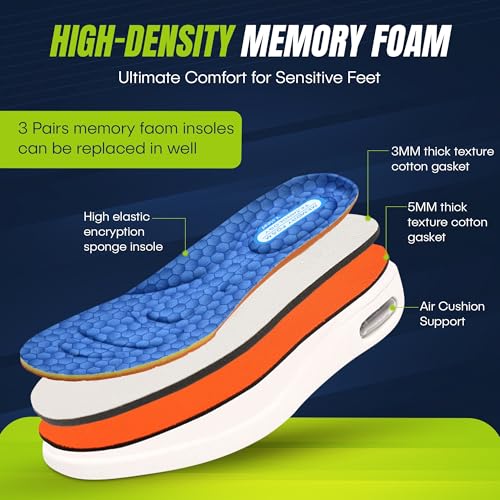 Extra-Wide Comfort Shoes for Swollen Feet, Edema, Diabetic Neuropathy & Arthritis | Cushioned Fit for Plantar Fasciitis, Bunions | Best for Nurses, Teachers, Pregnant Women | Great for Walking & Long Hours of Standing4
