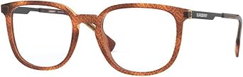 Burberry BE2307 Eyeglass Frames 3823-52 - Top Tb Black On Light BE2307-3823-52