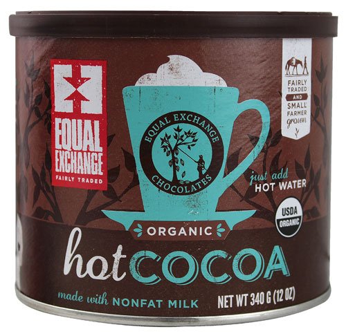 Equal Exchange Organic Hot Cocoa Chocolate -- 12 oz - 2 pc